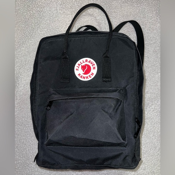 urban outfitters black kanken backpack - Picture 2 of 14